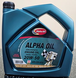 ALPHA CH-4 is Semi Synthetic oil