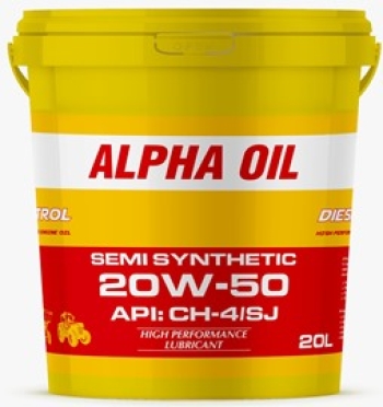 ALPHA CH-4 is Semi Synthetic oil